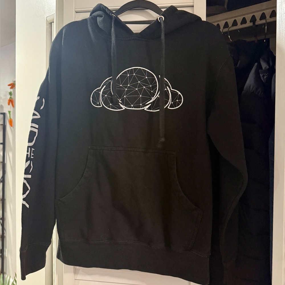 Said the Sky Official Merch Black Graphic Hoodie